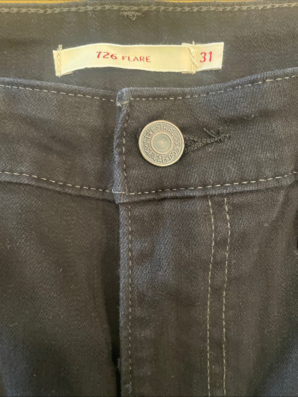 Levi's Men's / Women’s Bootcut Jeans in Rich Soft Black Jeans for my Tall Friend